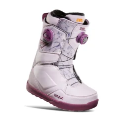 ThirtyTwo Women's Lashed Double BOA Snowboard Boot 2023 -Snow Gear Shop THIRTYTWO WOMENS LASHED DOUBLE BOA SNOWBOARD BOOT 2023 LAVENDER 1 min
