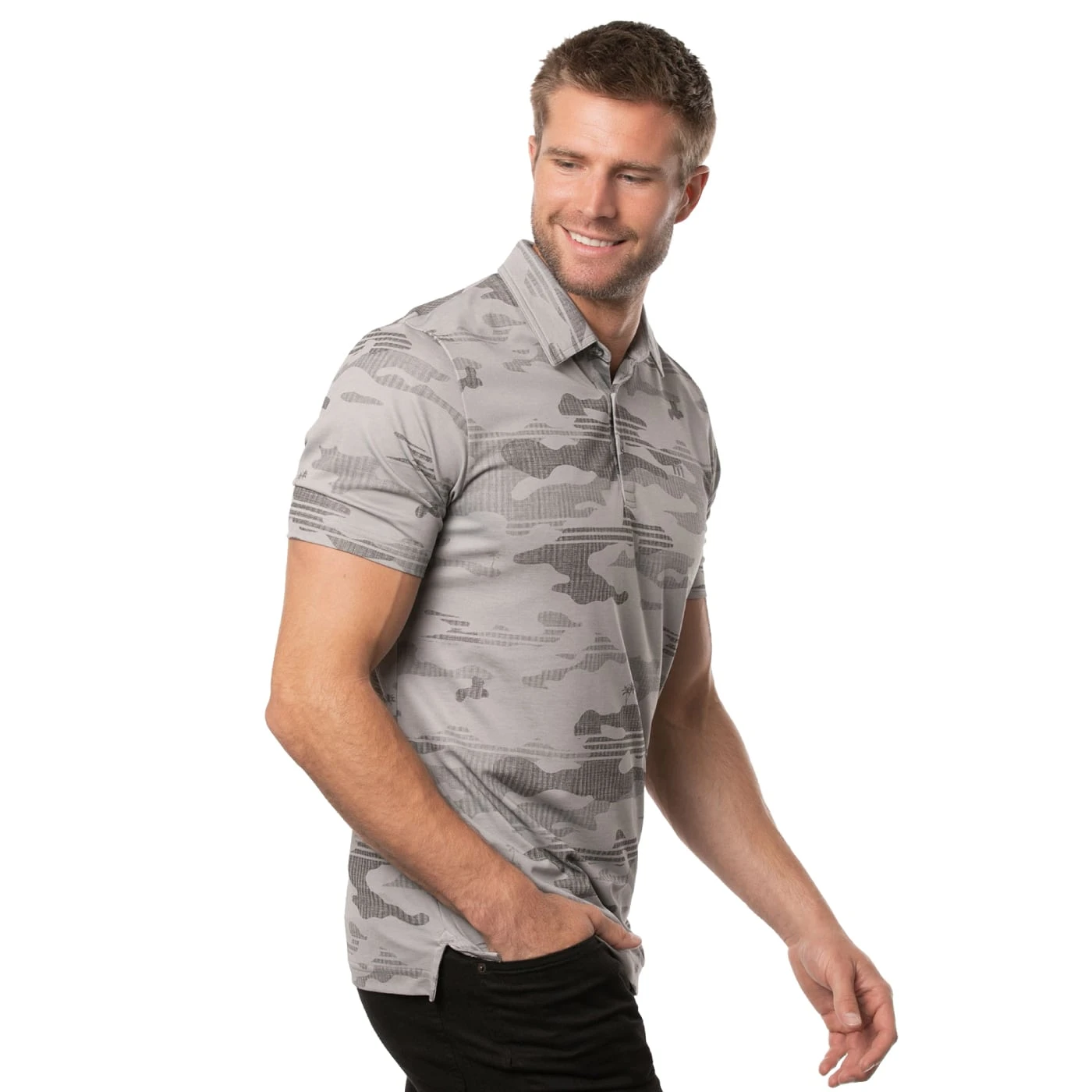 Travis Mathew Men's Skywind Polo Shirt 2 Travis Mathew Men's Skywind Polo Shirt - Image 2