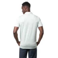 Travis Mathew Men's Sun Rays Polo -Snow Gear Shop TRAVIS MATHEW MENS SUN RAYS POLO HEATHER NEPTUNE GREEN BACK min
