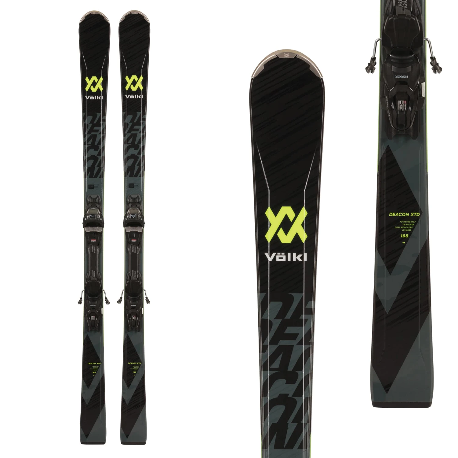 Volkl Men's Deacon XTD VMotion2 System Ski 2024 1 Volkl Men's Deacon XTD VMotion2 System Ski 2024