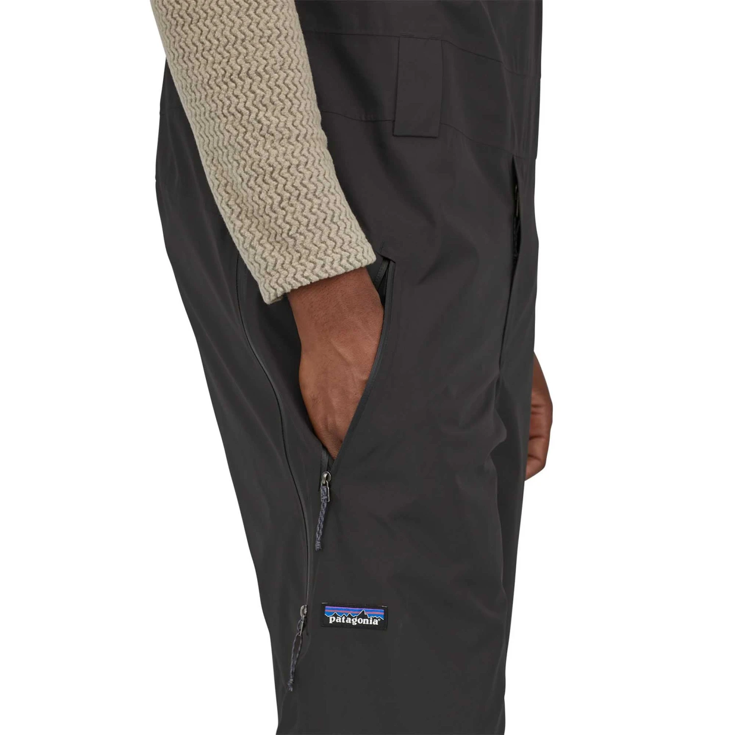 Patagonia Men's Powder Town Bibs 2024 8 Patagonia Men's Powder Town Bibs 2024 - Image 8