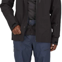Patagonia Men's Powder Town Jacket 2024 -Snow Gear Shop WBF22 31625 BLK TLSKIRT