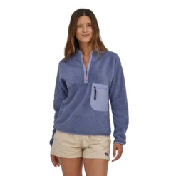 Patagonia Women's Re-Tool 1/2-Zip Pullover 2023 -Snow Gear Shop WBS22 25340 CULX NL1copy