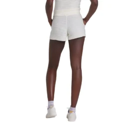 Lole Women's Weekender Lounge Short -Snow Gear Shop WOMENS LOLE WEEKENDER LOUNGE SHORT GARDENIA BACK min