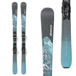 Nordica Women's Wild Belle 78 CA Skis + TP2 Compact 10 FDT Bindings 2024