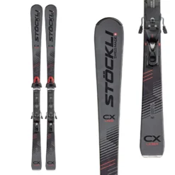 Stockli Men's Laser CX Ski +SRT12 Bindings 2024
