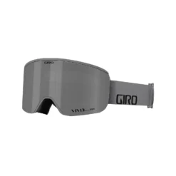 Giro Men's Axis Goggles With Bonus VIVID Lens 2023 -Snow Gear Shop giro axis goggle grey wordmark vivid onyx hero