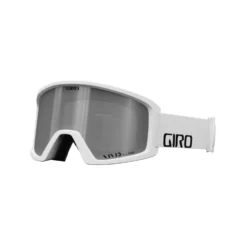Giro Men's Blok Googles With VIVID Lens 2023 -Snow Gear Shop giro blok goggle white wordmark vivid onyx hero