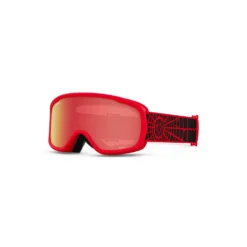 Giro Junior's Buster Goggles 2024 -Snow Gear Shop giro buster youth goggle red solar flair amber scarlet hero
