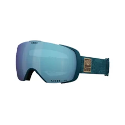 Giro Men's Contact Goggles With Bonus VIVID Lens 2024 -Snow Gear Shop giro contact goggle harbor blue adventure grid vivid royal hero