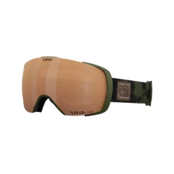 Giro Men's Contact Goggles With Bonus VIVID Lens 2024 -Snow Gear Shop giro contact goggle trail green cloud dust vivid copper hero