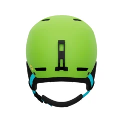 Giro Junior's Crue MIPS Helmet 2023 -Snow Gear Shop giro crue mips youth snow helmet matte bright green back