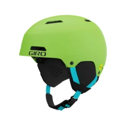 Giro Junior's Crue MIPS Helmet 2023 -Snow Gear Shop giro crue mips youth snow helmet matte bright green hero