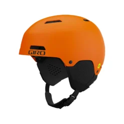 Giro Junior's Crue MIPS Helmet 2023 -Snow Gear Shop giro crue mips youth snow helmet matte bright orange hero