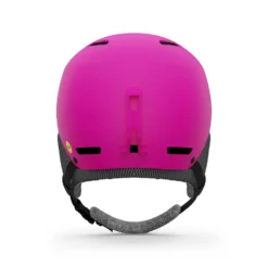 Giro Junior's Crue MIPS Helmet 2024 -Snow Gear Shop giro crue mips youth snow helmet matte bright pink back 3443e43c 5cfe 405d 9f40 26f74e940b32