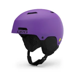 Giro Junior's Crue MIPS Helmet 2024 -Snow Gear Shop giro crue mips youth snow helmet matte purple hero