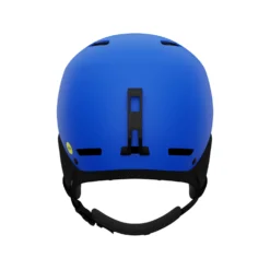 Giro Junior's Crue MIPS Helmet 2023 -Snow Gear Shop giro crue mips youth snow helmet matte trim blue back
