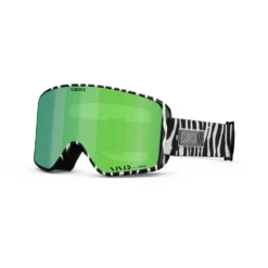 Giro Method Goggles With Bonus VIVID Lens 2024 -Snow Gear Shop giro method goggle black white animal vivid emerald hero