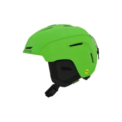 Giro Junior's Neo MIPS Helmet 2023 -Snow Gear Shop giro neo jr mips snow helmet matte bright green left