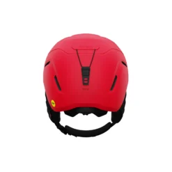 Giro Junior's Neo MIPS Helmet 2023 -Snow Gear Shop giro neo jr mips snow helmet matte bright red back