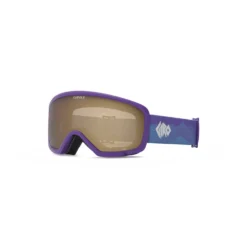 Giro Junior's Stomp Goggles With Amber Rose Lens 2024 -Snow Gear Shop giro stomp youth goggle purple linticular amber rose hero