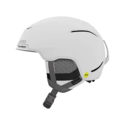 Giro Women's Terra MIPS Helmet 2023 -Snow Gear Shop giro terra mips womens snow helmet matte white left