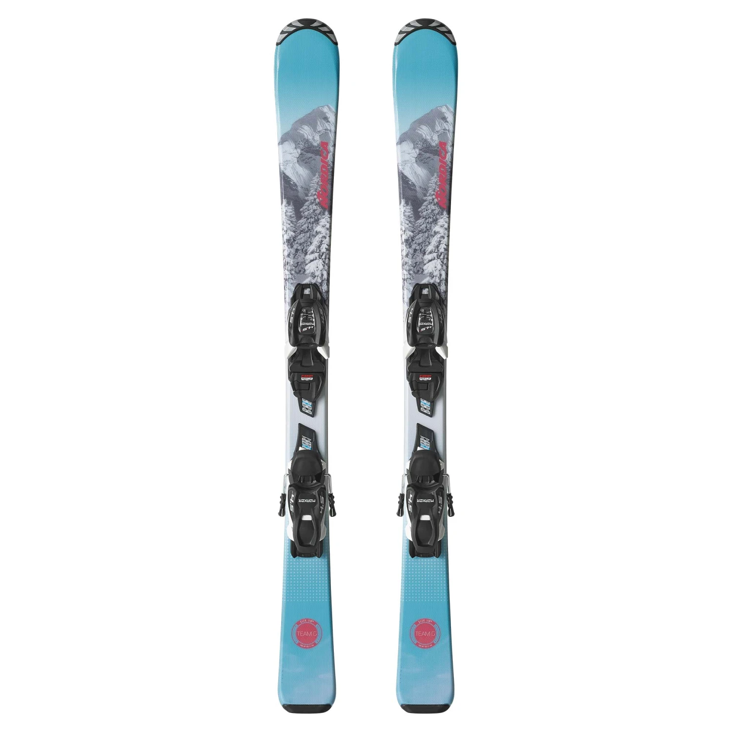 Nordica Junior's Team G FDT (70-90) Skis + JR 4.5 FDT Bindings 2024 2 Nordica Junior's Team G FDT (70-90) Skis + JR 4.5 FDT Bindings 2024 - Image 2