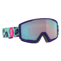 Scott Factor Pro Goggles 2024 -Snow Gear Shop mintgreenneonpinkenhanceraquachrome 1