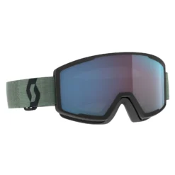 Scott Factor Pro Goggles 2024 -Snow Gear Shop softgreenblackenhancerbluechrome 1