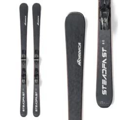 Nordica Men's Steadfast 80 CA FDT Skis + TP2 Light 11 FDT Bindings 2024