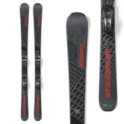Nordica Men's Steadfast 85 DC FDT Skis + TPX 12 FDT Bindings 2024