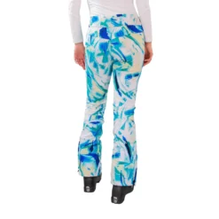 Obermeyer Women's Printed Bond Snow Pants 2024 -Snow Gear Shop tidepool 2