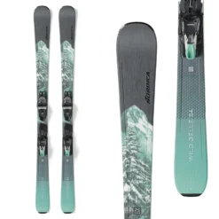 Nordica Women's Wild Belle DC 84 Skis + TP2 Light 11 FDT Bindings 2024